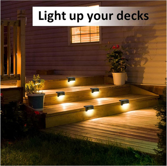 ☀️Solar Deck Lights Outdoor | 💥Holi Sale Live👉 🔥Buy 1 Get 3 Free 🔥
