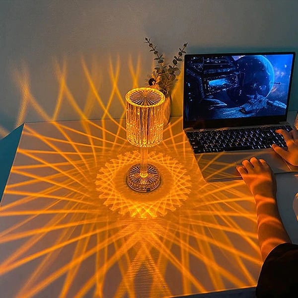 Touch Control Crystal Lamp