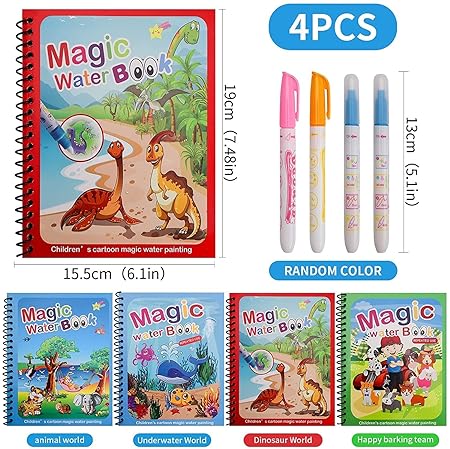 🔥Hot Sale🔥Amazing Reusable Painting Book📚 🎨 (Buy 1 Get 3)