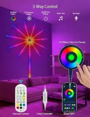 🌈RGB Color Smart Fireworks Light⚡ 🔥Get 50% OFF🔥