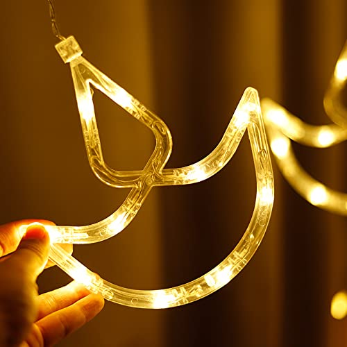 🪔 DIYA CURTAIN LED LIGHTS ( 12 Diya's )