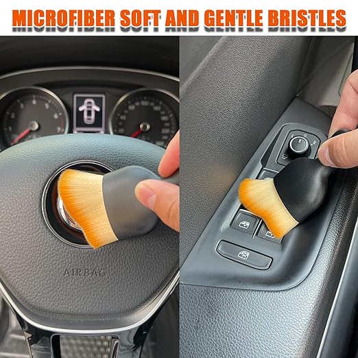 🪥Multifunctional Car Interior Cleaning Soft Brush🔥Buy 1 Get 2 Free🔥