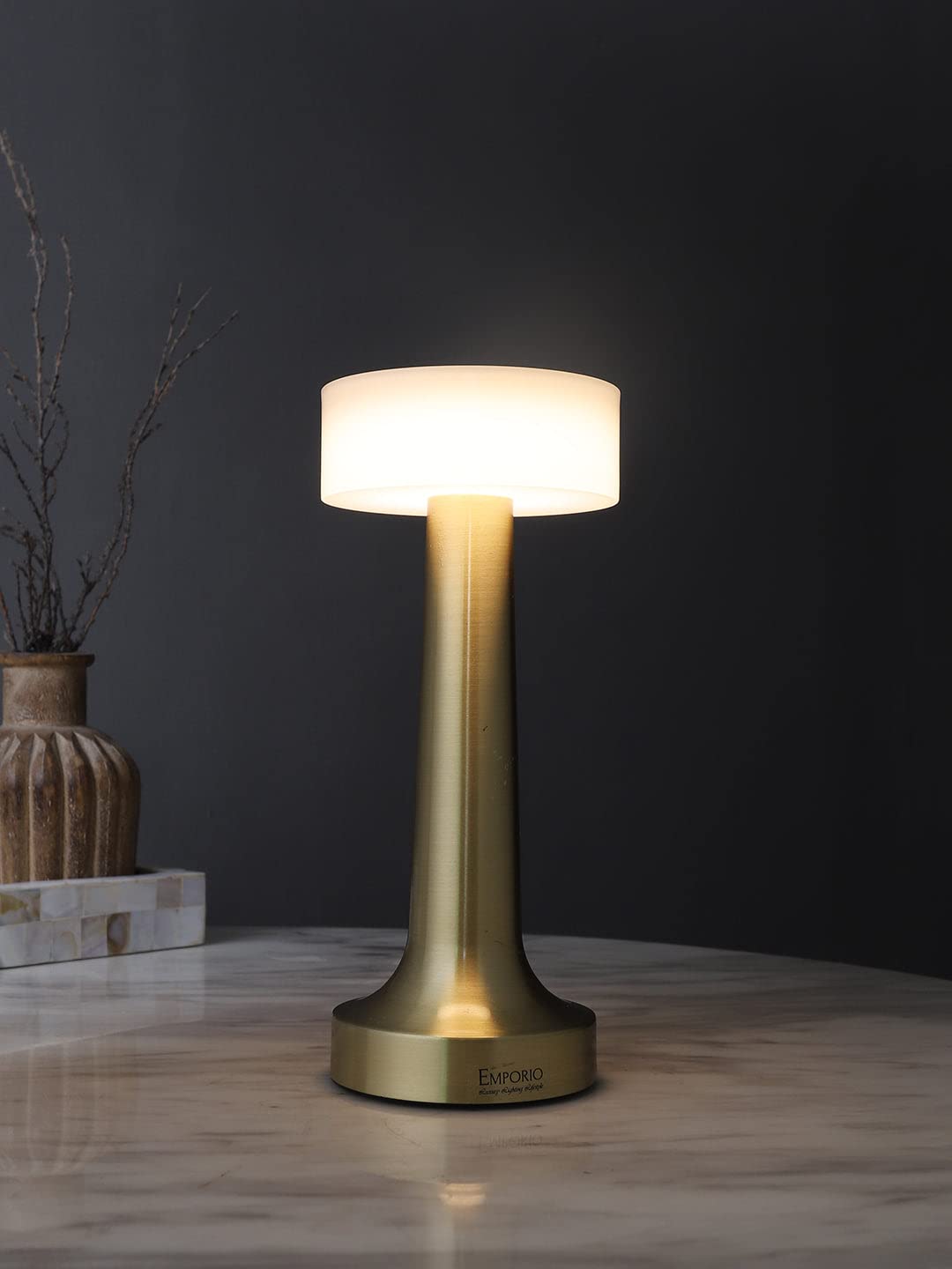 3 in 1 Wireless Table Lamp | (Gold) Get 50% OFF 🔥