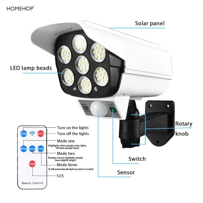 ☀️77 LED WIRELESS OUTDOOR CAMERA TYPE LIGHT l |💥Festival Offers 💥50% off⚡
