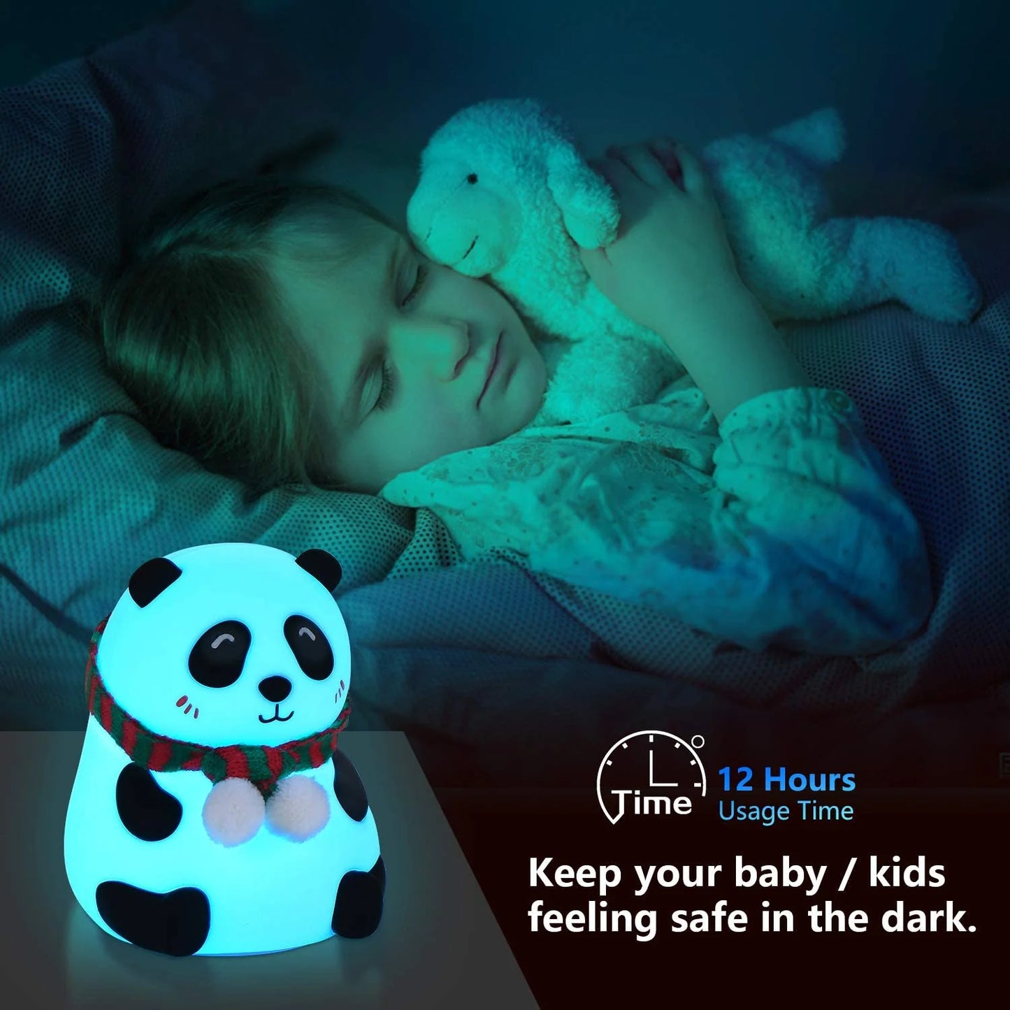 7 Color Change Panda LED Lamp 50% OFF 🔥
