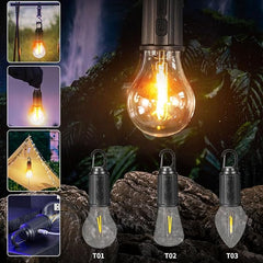 ☀️Outdoor Hanging Type-C Charging  Light Bulb 💥BUY 1 GET 1 FREE💥