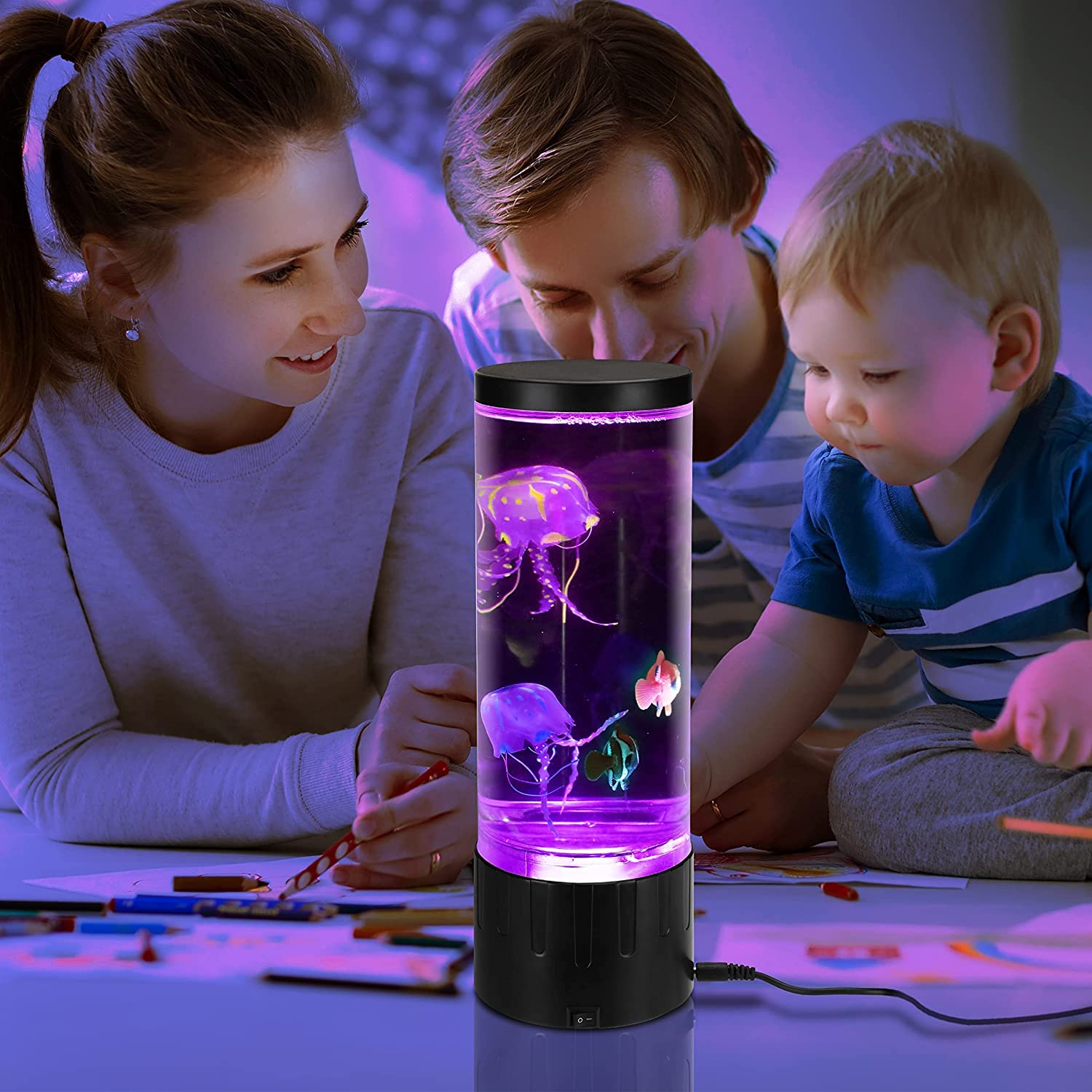 🌈Jellyfish Lava Lamp | 16 Color Changing Lights | 💥Festival Offers 💥50% off⚡