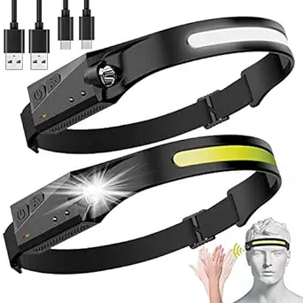 🔥49% OFF💡Wave Sensor Movimiento Led Headlamp💡