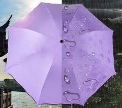 🌂Meet Water Colour Changing Flowers Pattern Printing Magic Umbrellas Rain UV 3 Folding Umbrella🌧️🔥BUY 1 GET 1 FREE🔥