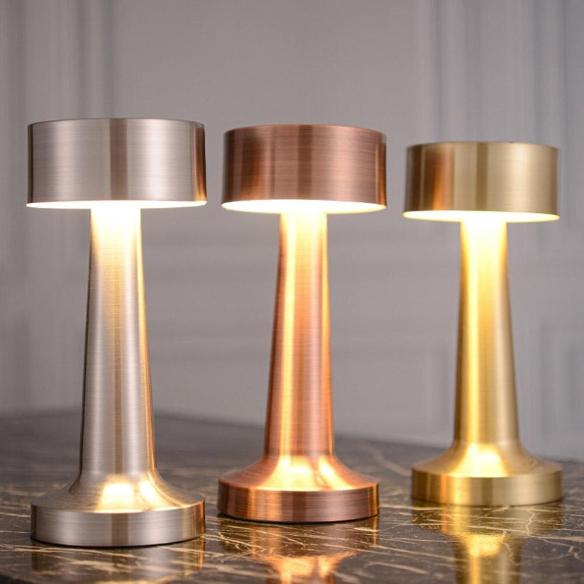 💥MODERN DESIGN ROSE GOLD LAMP | WIRELESS | 5-8 H 🎉