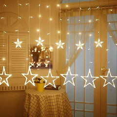 12 Stars 138 LED Curtain String Lights