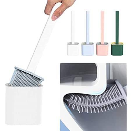 Silicon Toilet Brush With Holder Stand ( BUY 1 GET 1 FREE )