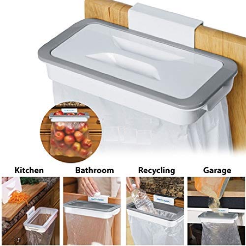 Portable Hanging Trash Bag Holder for Kitchen