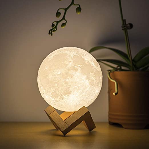 7 Color Changing Moon Lamp Light (15 CM)