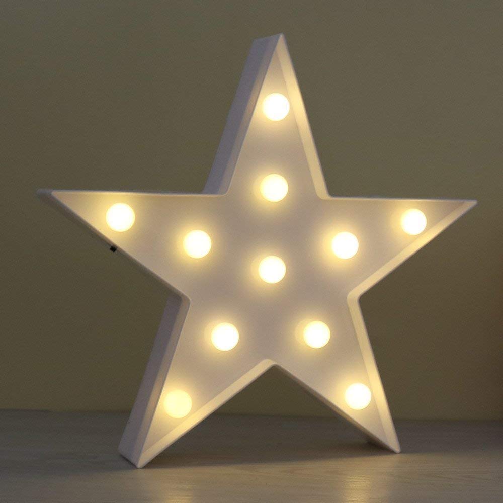 Marquee Light Star Shaped LED