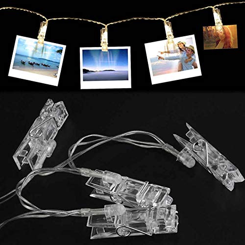 Photo Clip LED String Lights for Decoration Battery Operated