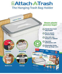 Portable Hanging Trash Bag Holder for Kitchen