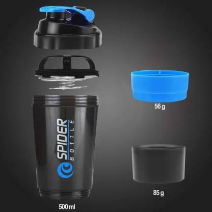 Spider Protein Shaker| Sipper Bottle| Gym Bottle| - 600 ml Shaker 600 ml Shaker