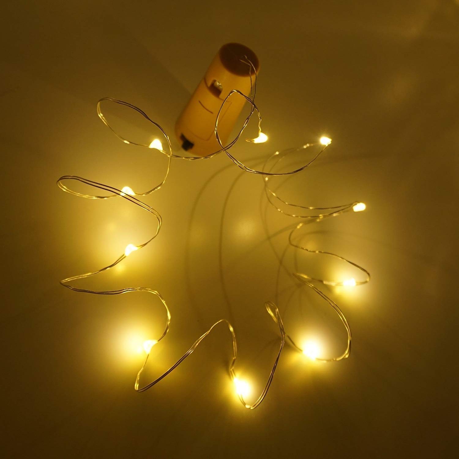 Bottle Cork Copper Wire LED Light String 2 Metre 20 Led