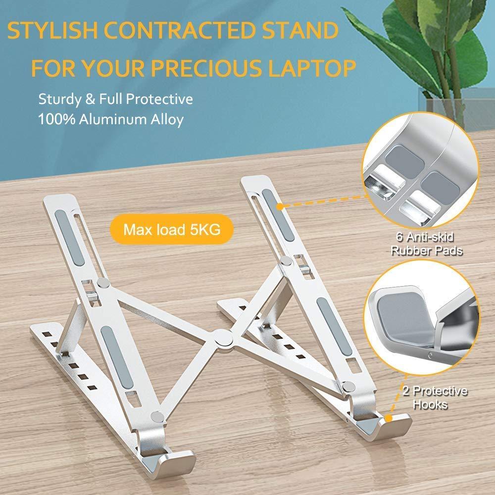 Premium Adjustable Aluminum Laptop Stand