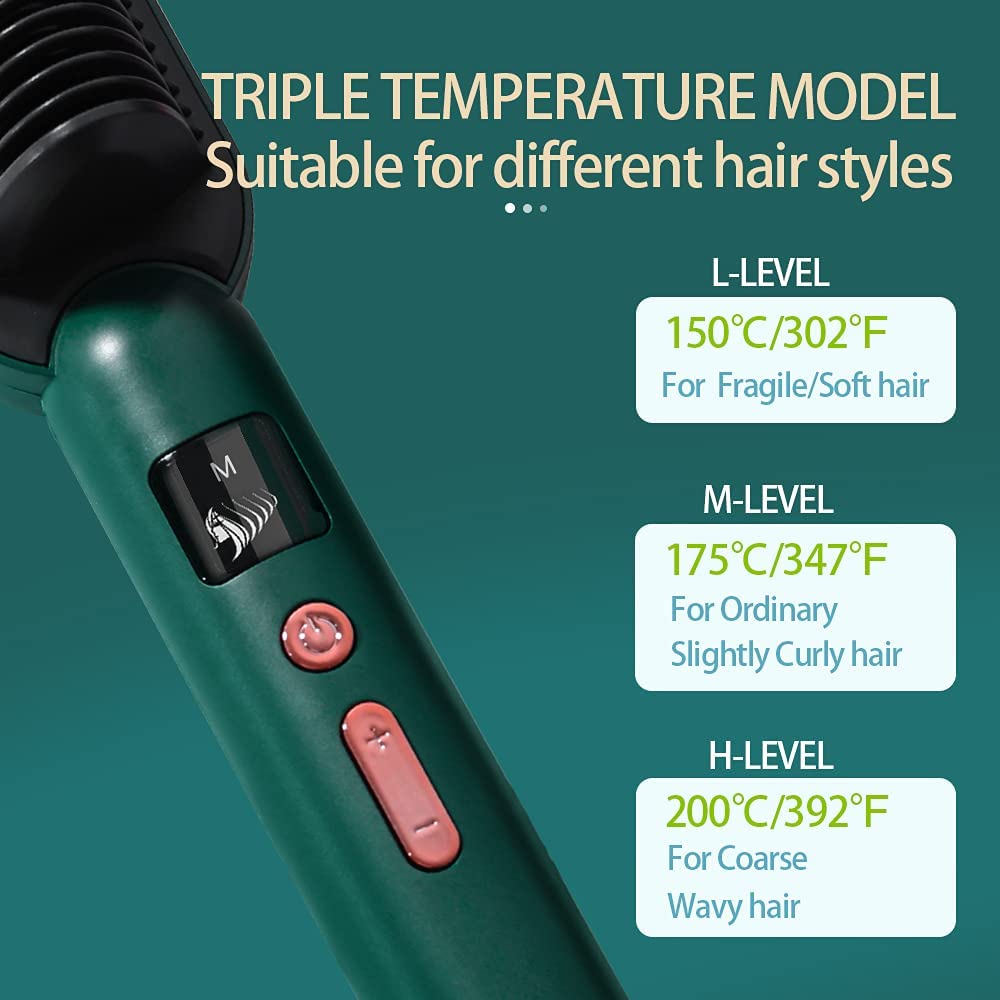 Professional Electric Hair Straightener & Curler