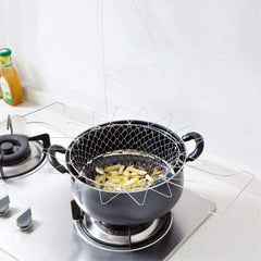 Multipurpose Foldable Stainless Steel Chef Basket