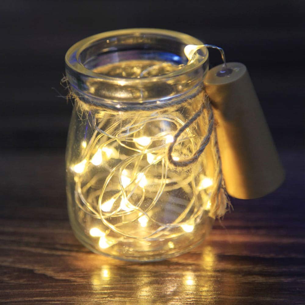 Bottle Cork Copper Wire LED Light String 2 Metre 20 Led