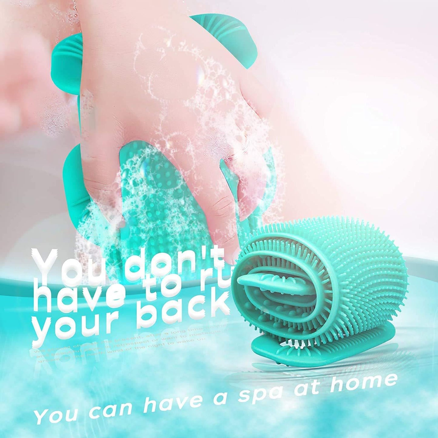 Silicone Soft Body Bath Scrubber