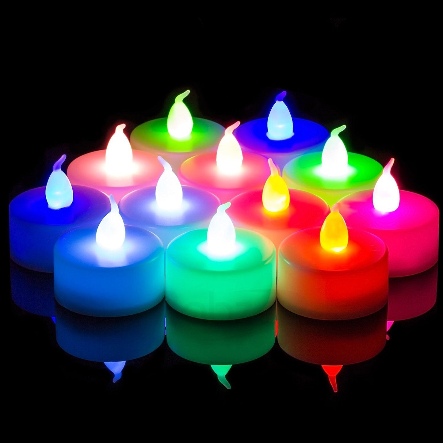 Flameless Water Sensor LED Light Battery Operated Candles for Decorations