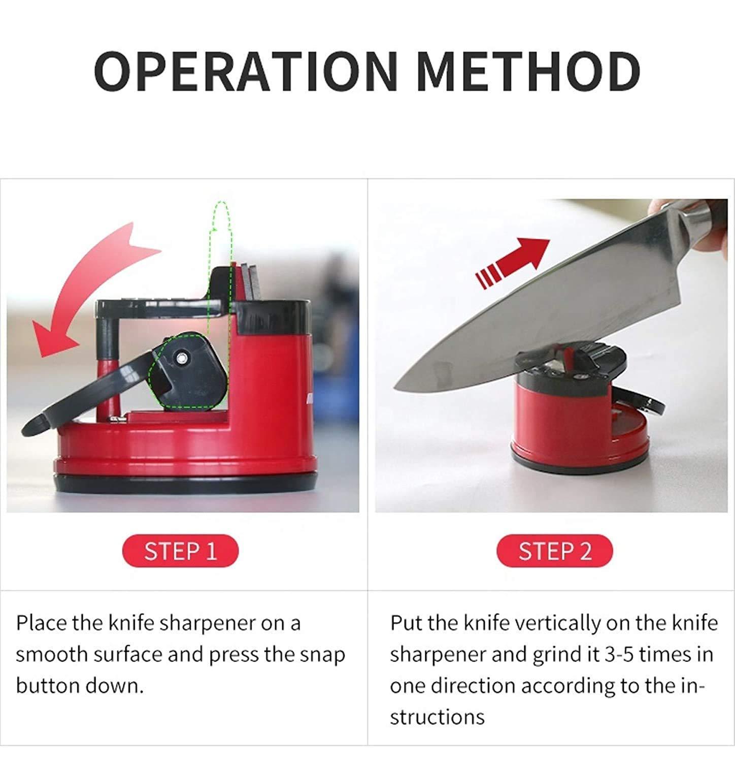 Manual Kitchen Knife Sharpener