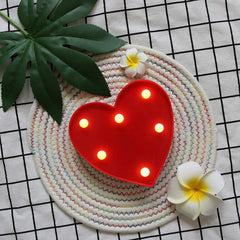 Heart Shape LED Marquee Light