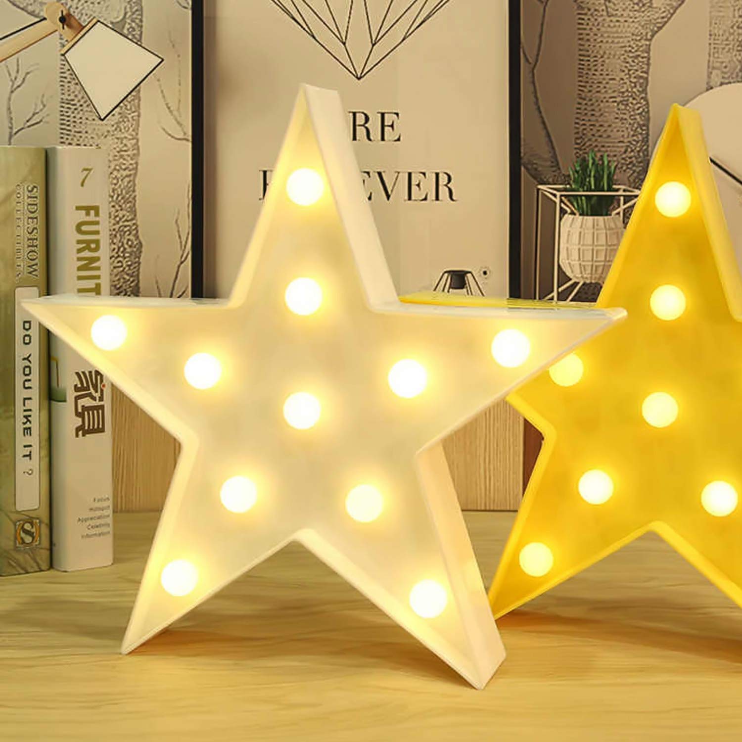 Marquee Light Star Shaped LED