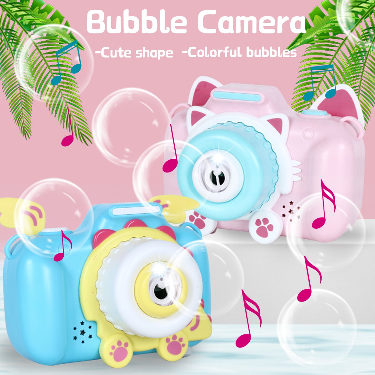 Cat Bubble Cartoon Camera for Children