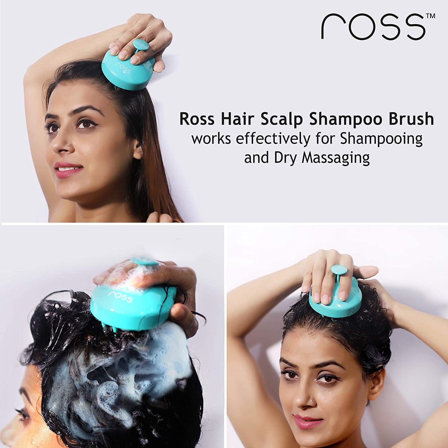 Hair Scalp Massager Scrub Shampoo Brush