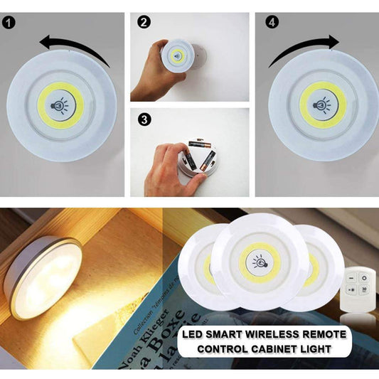 Wireless Remote Control Tap LED Night Lights | 🌟🌟🌟🌟🌟 (5.0 Rated)