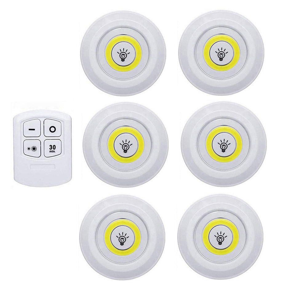 Wireless Remote Control Tap LED Night Lights | 🌟🌟🌟🌟🌟 (5.0 Rated)