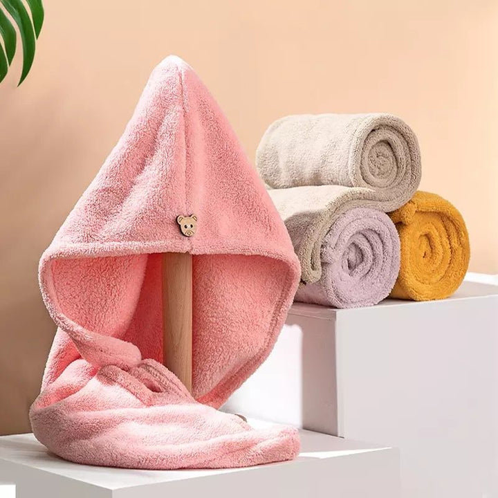 Easy-Dry Microfibre Hair Towel