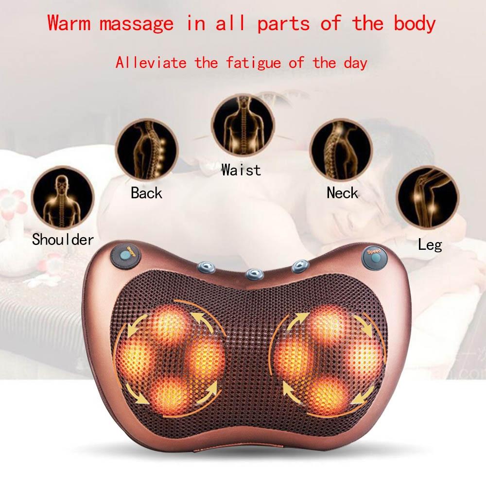 Electronic Neck Cushion Massager Pillow with Heat