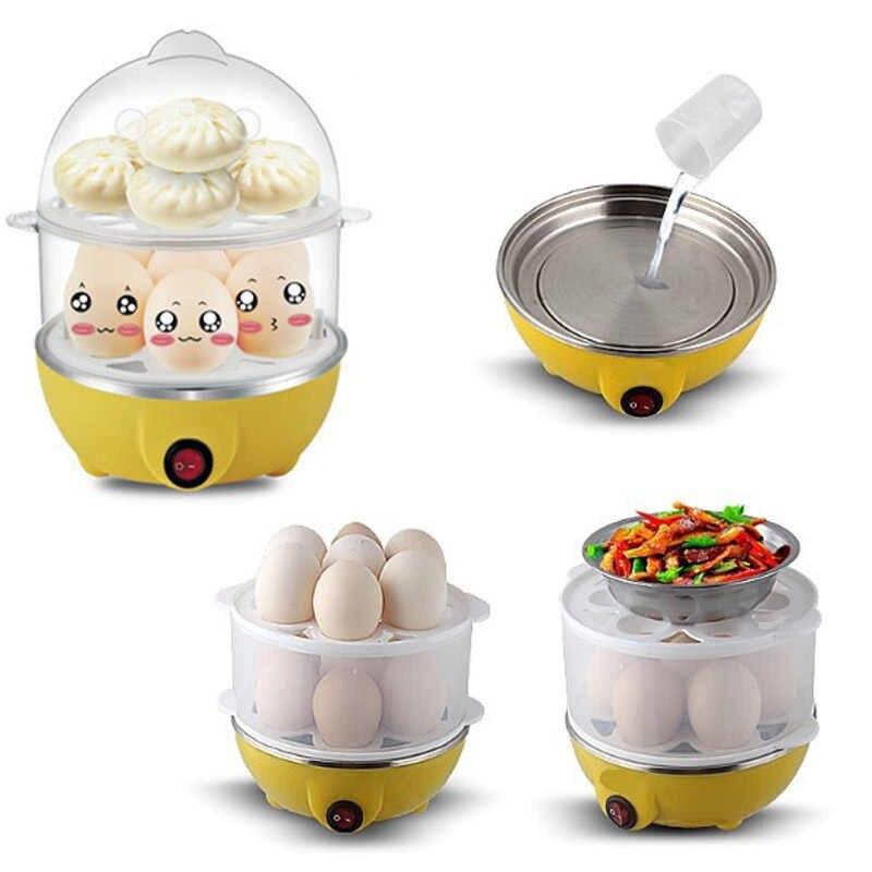Electric Double Layer Egg Boiler Cooker