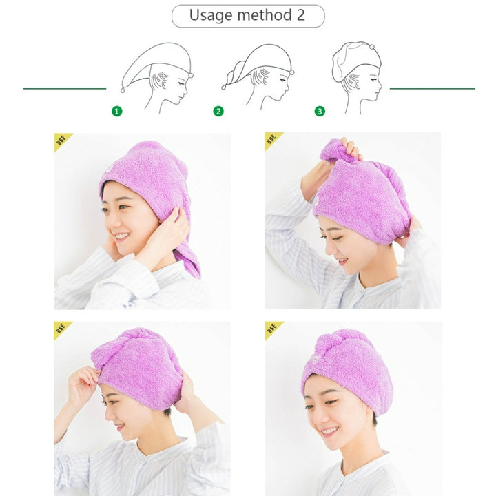Easy-Dry Microfibre Hair Towel
