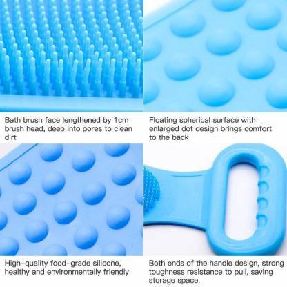 Silicone Soft Body Bath Scrubber