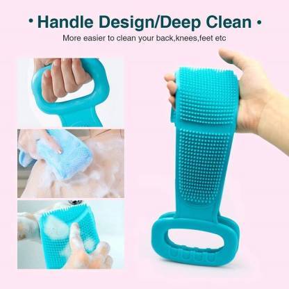 Silicone Soft Body Bath Scrubber