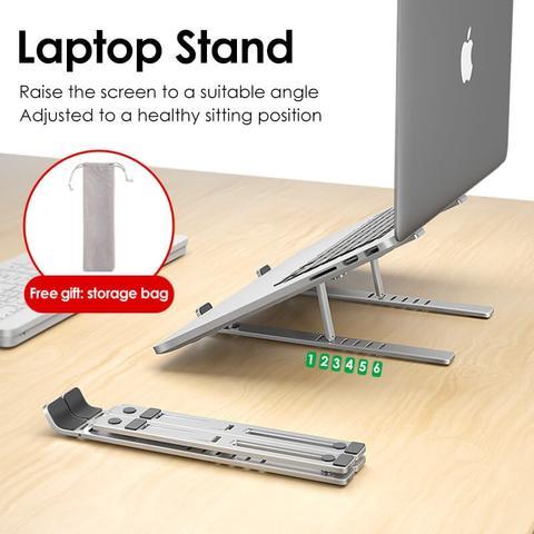 Premium Adjustable Aluminum Laptop Stand