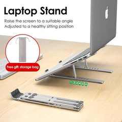 Premium Adjustable Aluminum Laptop Stand