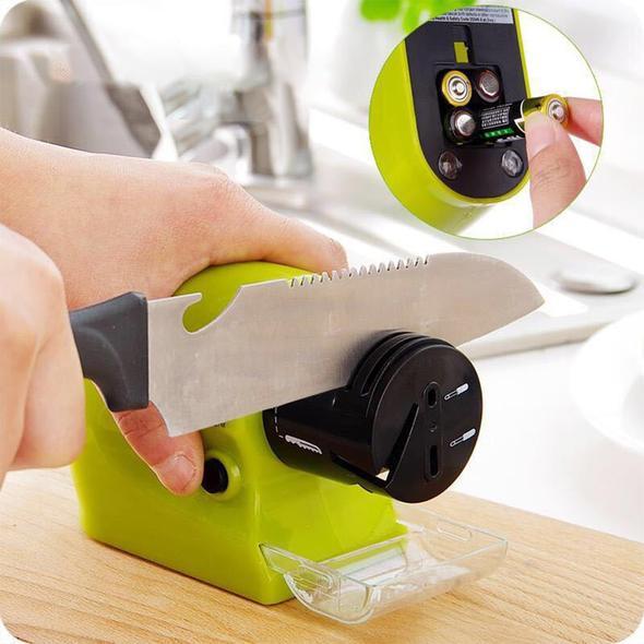 Professional Grade Cordless Motorized Sharpener