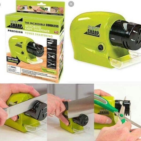 Professional Grade Cordless Motorized Sharpener