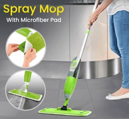 Aluminium Microfiber Spray Mop with Removable Pad